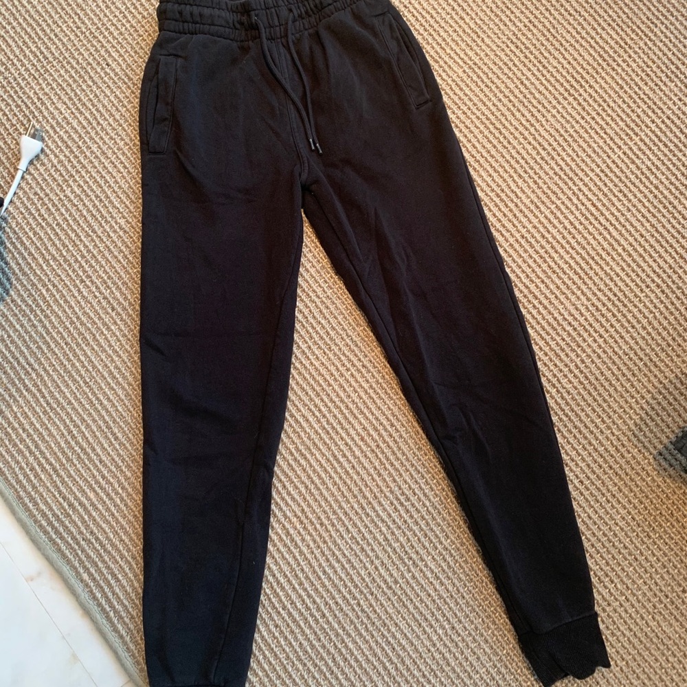 Black women’s joggers.